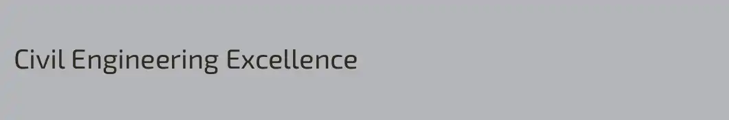 Civil Engineering Excellence